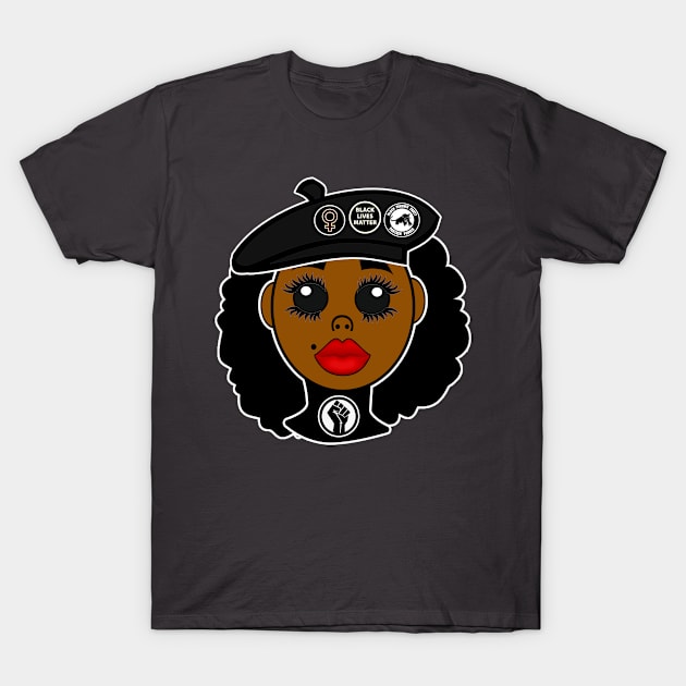 Revolutionary Goddess T-Shirt by artbyomega